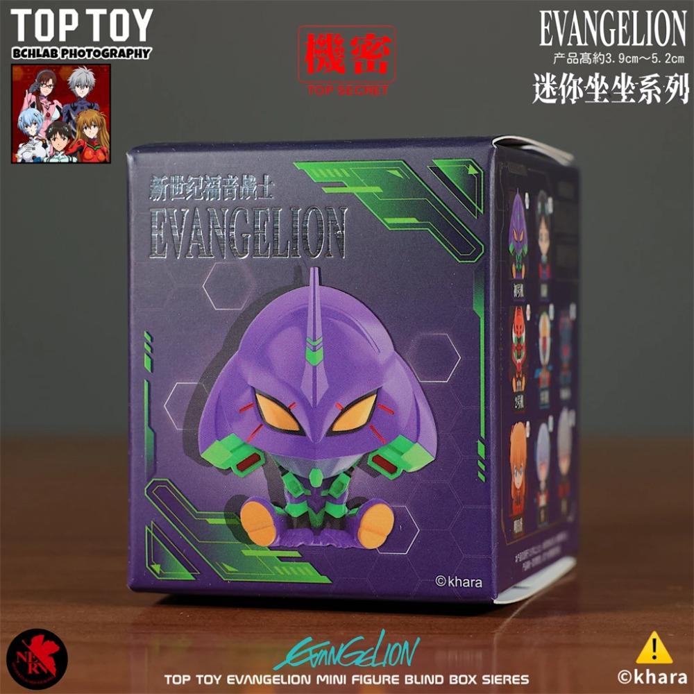 

Оригинальная Серия Мини-Сидячих Фигурок Евангелион Нового Поколения Blind Box Фигурка Аниме Ева Модель Евы Украшение для Стола Игрушки Подарки
