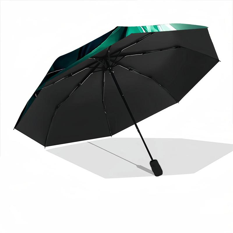1pc Iron Man Mask Automatic Folding Umbrella, Durable Plastic & Iron, Lightweight for Outdoor Daily Use  003
