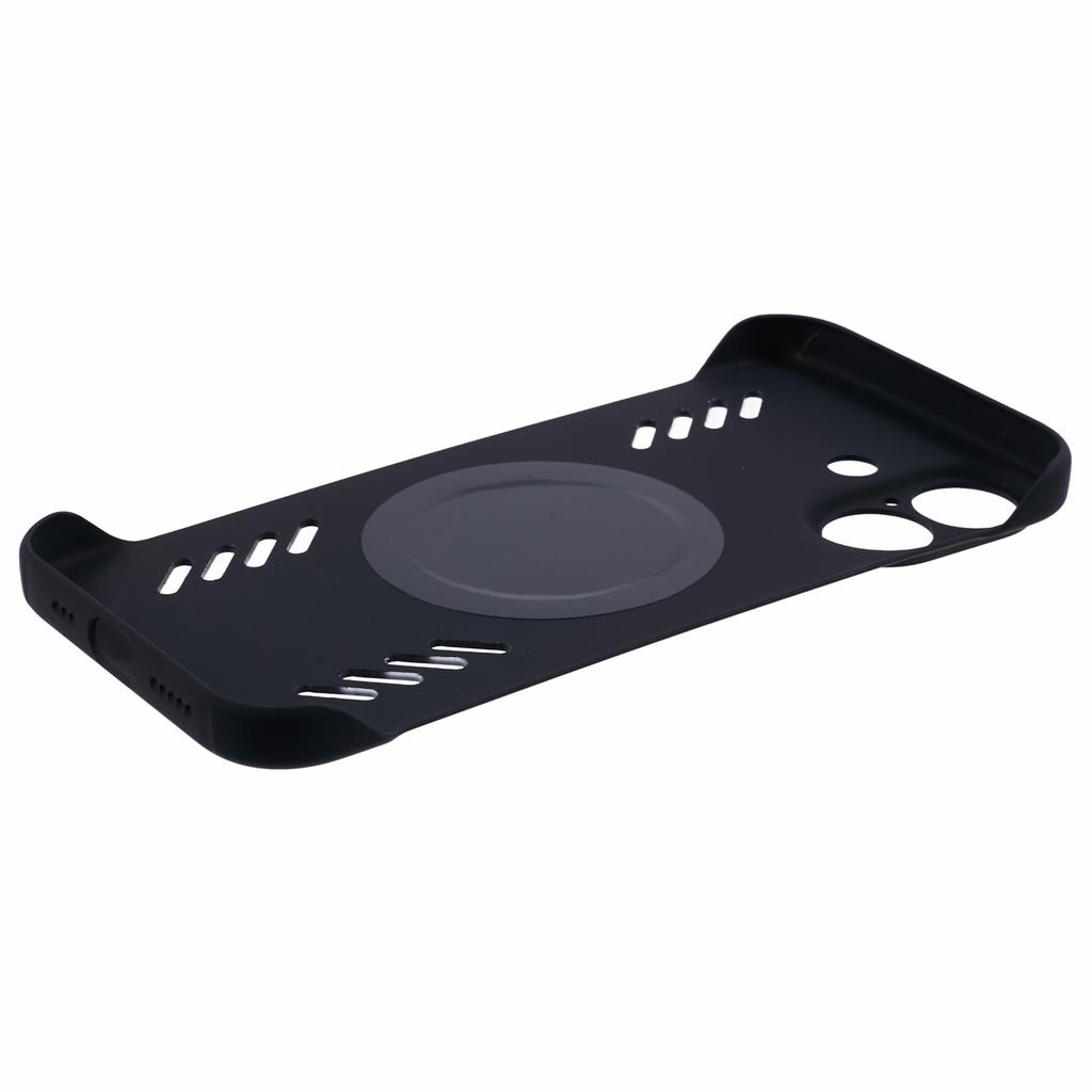 For iPhone 16 Plus Case Hard PC Frameless Heat Dissipation Phone Cover