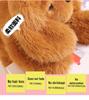 Adorable Realistic Lying Dog Plush Pillow and Soothing Companion   