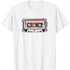 HUYHSD 80s 90s Nostalgic Retro Cassette Tape Throwback-Memories T-Shirt