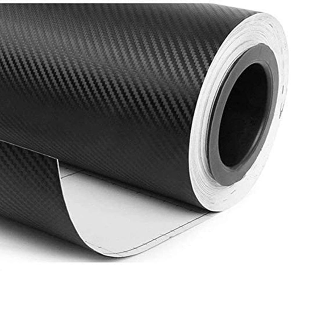 Carbon Sheet, Black Carbon Fiber, Vinyl Sticker, Wrapping Film, High Gloss, Auto Wrap Film,