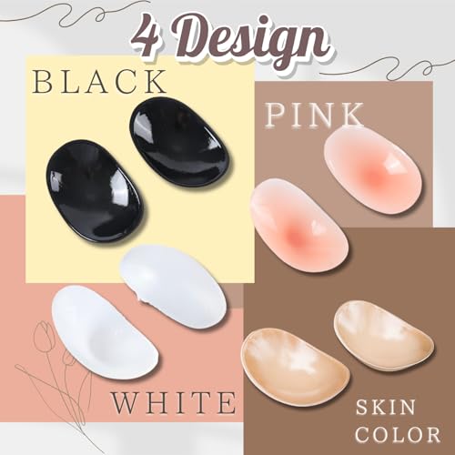 Blani Shoulder Pads Silicon 1 Pair (2 Pieces) Mens Costume Cosplay Sloped Shoulders Support Anti-Slip Self-Adhesive