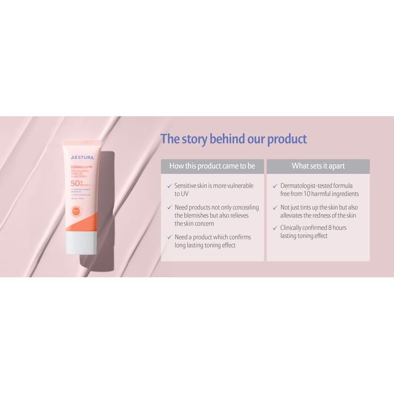 Aestura Derma UV 365 Red Calming Tone-Up Sunscreen Mini