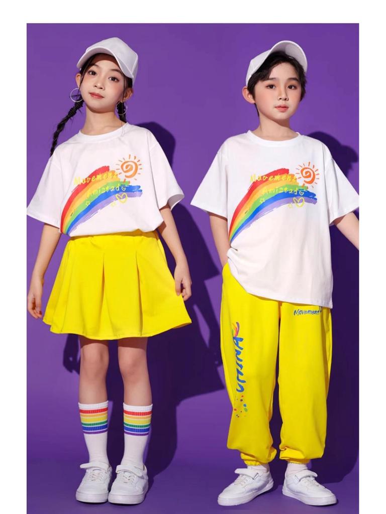 Kindergarten Rainbow Choir & Cheerleading Performance Uniform