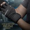Half Finger Gym Gloves Wear Resistant Weightlifting Gloves with Wrist Support Wristwrap Gloves for Pull Ups Crossfit Exercise