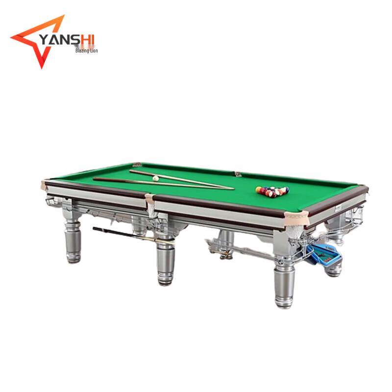 Yan Shi Multi-functional American Black 8 Billiard & Ping Pong Table 9 Feet