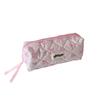 Korean Pink Bow Pencil & Cosmetic Case for Students