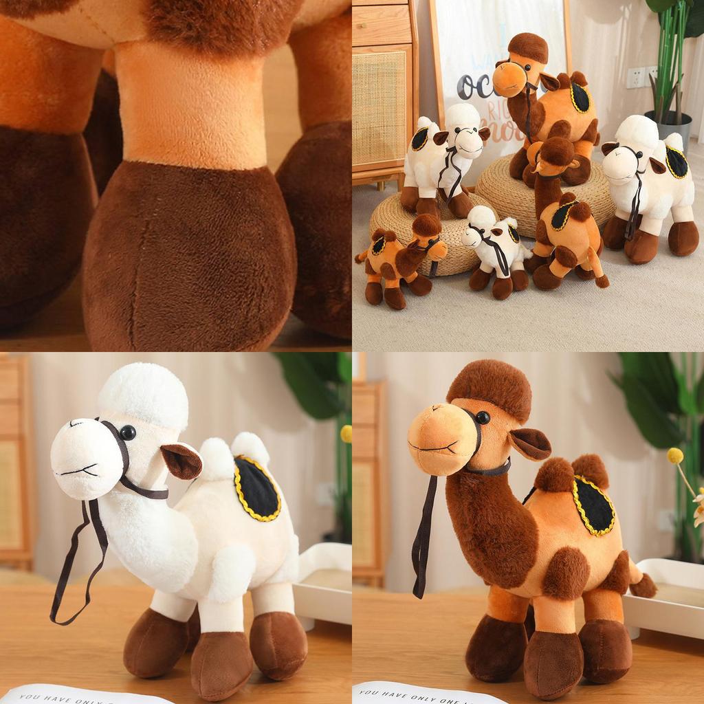 Adorable Plush Camel Toy Soft Stuffed Animal Doll Perfect For Kids Birthday Gifts