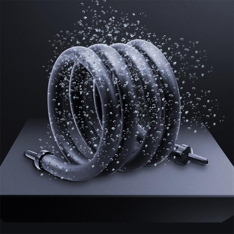 Aquarium Nano Bubble Strip, Self‑sinking Bendable Air Curtain Tube for Fish Tank Aeration Landscaping Aquarium Supplies
