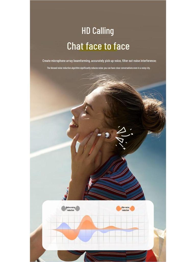 High-Quality Wireless Bluetooth In-Ear Headphones 750 Sport - Long Battery Life & Noise Reduction for Universal Use