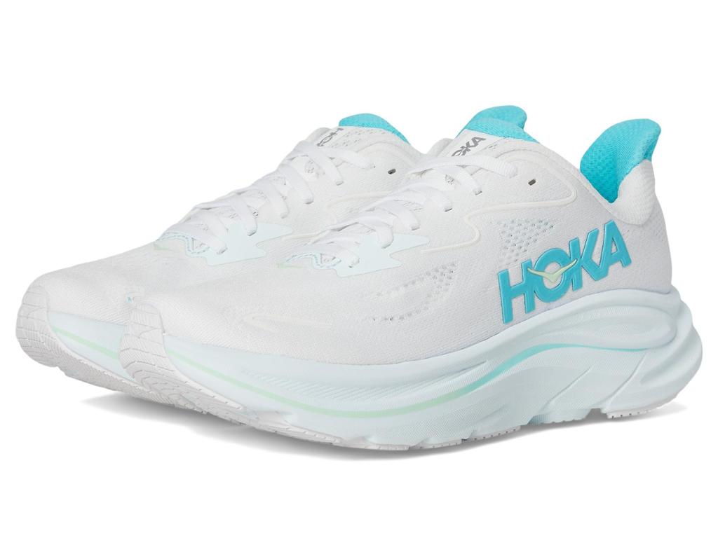 HOKA Clifton 10 Wide Running Size cm Women's Shoes, Spring/Summer 2025, 24.0 (1162050-WTCL)