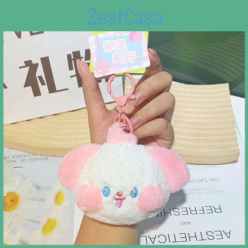 Wallet Plush Puppy Cartoon Animal Purse Backpack Pendant Outdoor Bag Storage