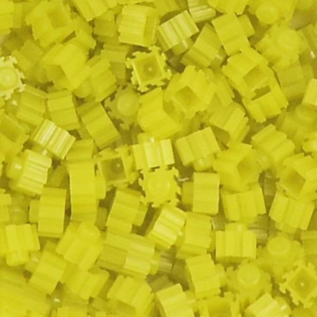 1000 Stück 8*8mm Leuchtende Diamant-Bausteine 5 Farben DIY 3D Kleiner Stein Für Kinderspielzeug Kindergeschenke