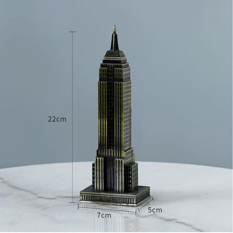 Statue of Liberty Graduation Gift Desktop Creative Home Living Room Decoration Ornaments Room Wine Cabinet Pisa Tower Crafts
