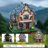 32 Spot MOC-239963 Street View Castle DIY Small Particle Assembly Building Blocks Puzzle Toy Model Gift Set Ornament