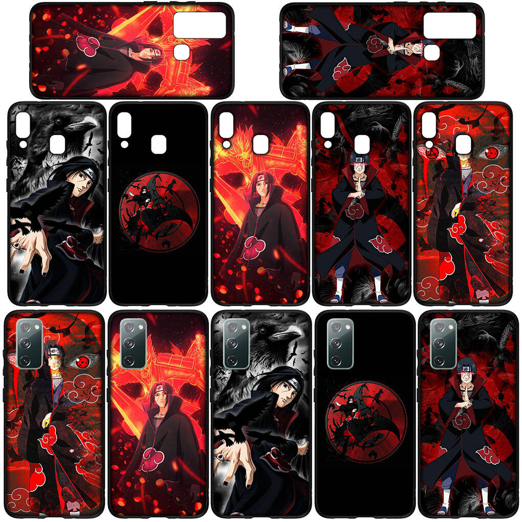 Case for iPhone 17 16 15 Plus Xiaomi Poco F8 F7 X7 X6 M8 C85 C75 C71 Redmi Note 14 12 11 13 Pro Max 14C 13C 15C Comics Akatsuki Naruto Itachi Uchiha