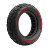 10X3.0 255x80 Solid Rubber Tire for ZERO10X/Kugoo Electric Scooter - Honeycomb Puncture-Proof Design