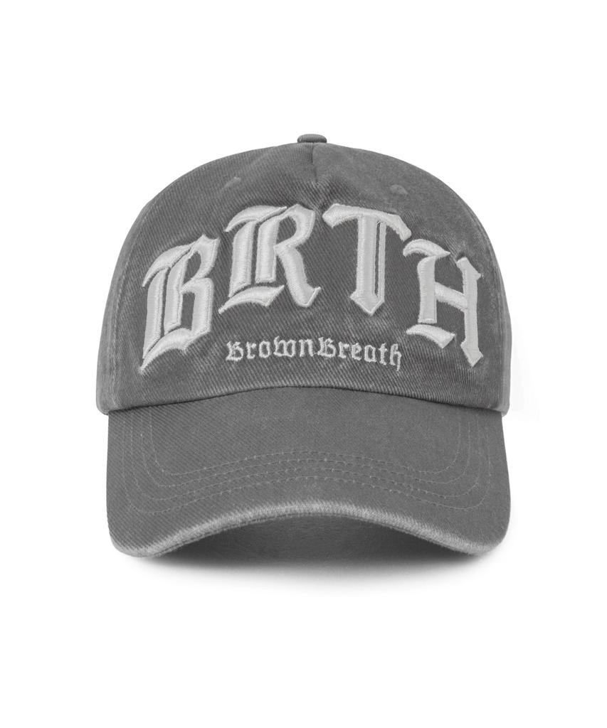 BROWNBREATH Pigment Washing Cap - Gray