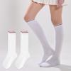 Women's Preppy Line Knee-Length Socks 4 Pairs