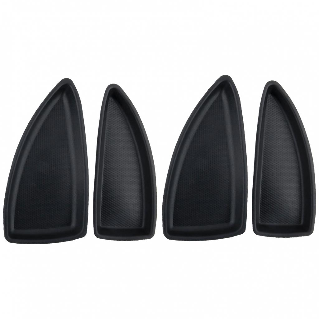 Front Left/right DoorSwitch Bezel Cap Front/rear Plastic Black