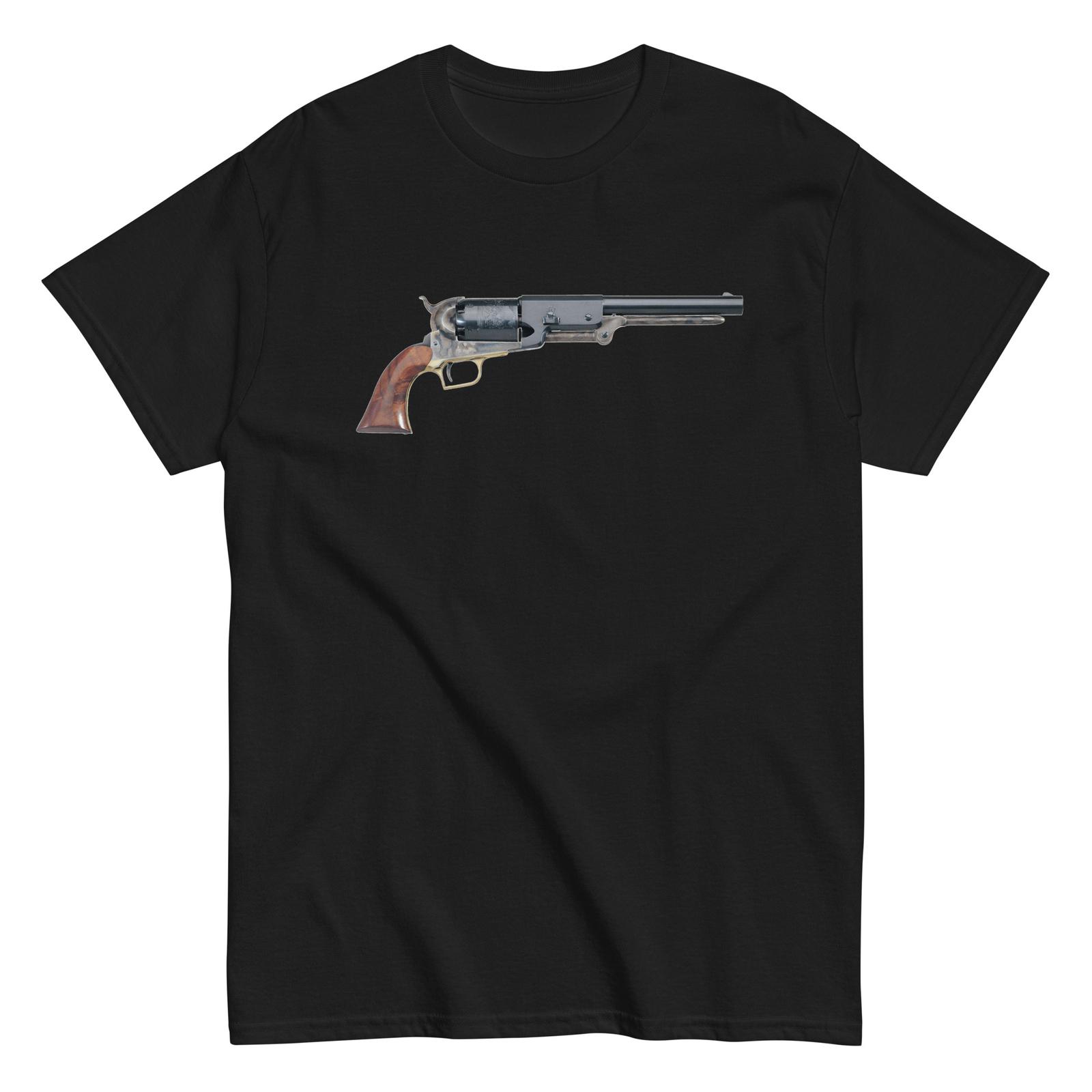 Мужская классическая унисекс футболка Colt Walker Gun XL