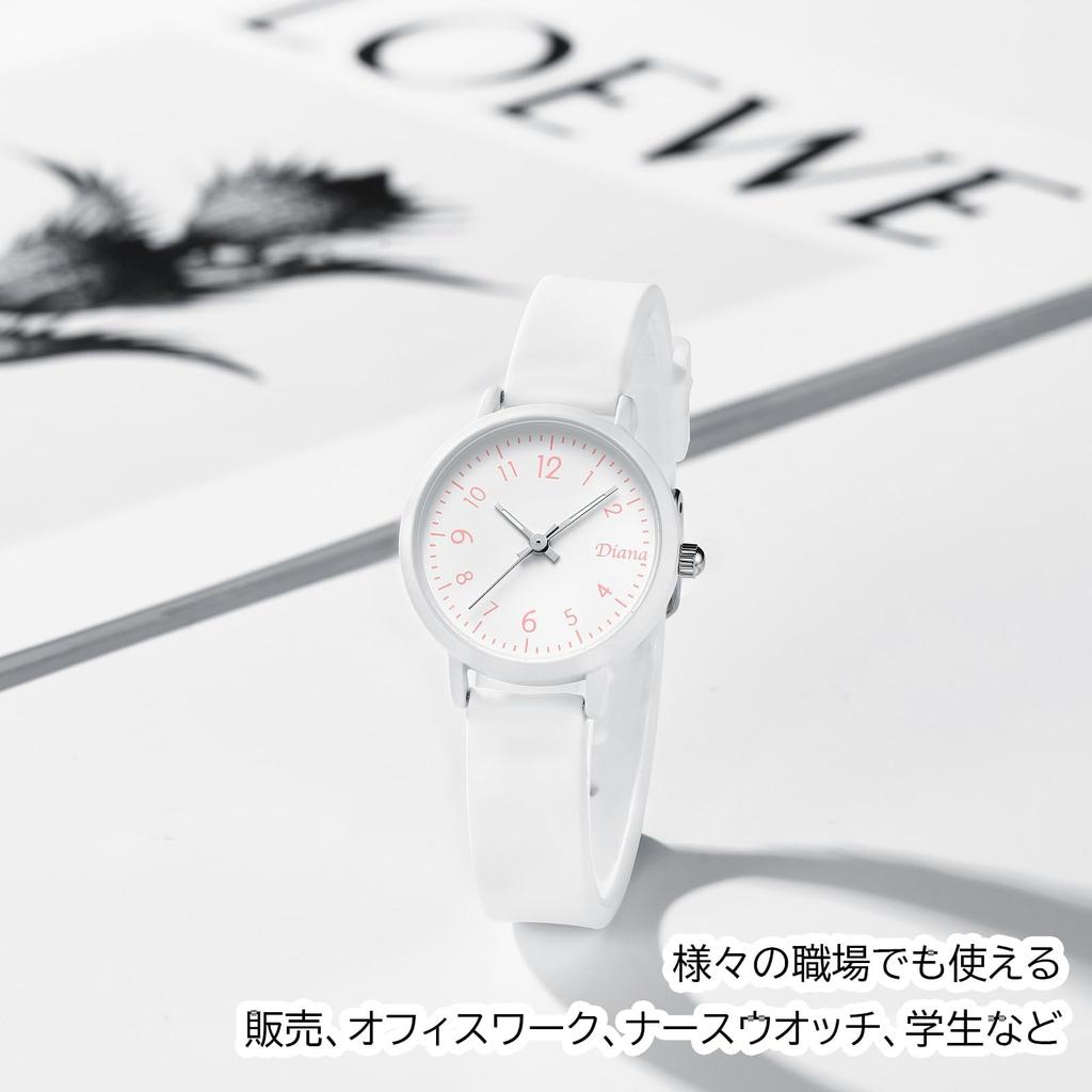 Analog Watch with Silicone Strap for Men and Popular Waterproof Watch with Japanese Simple and Casual Style for Daily Student Day and Disaster
