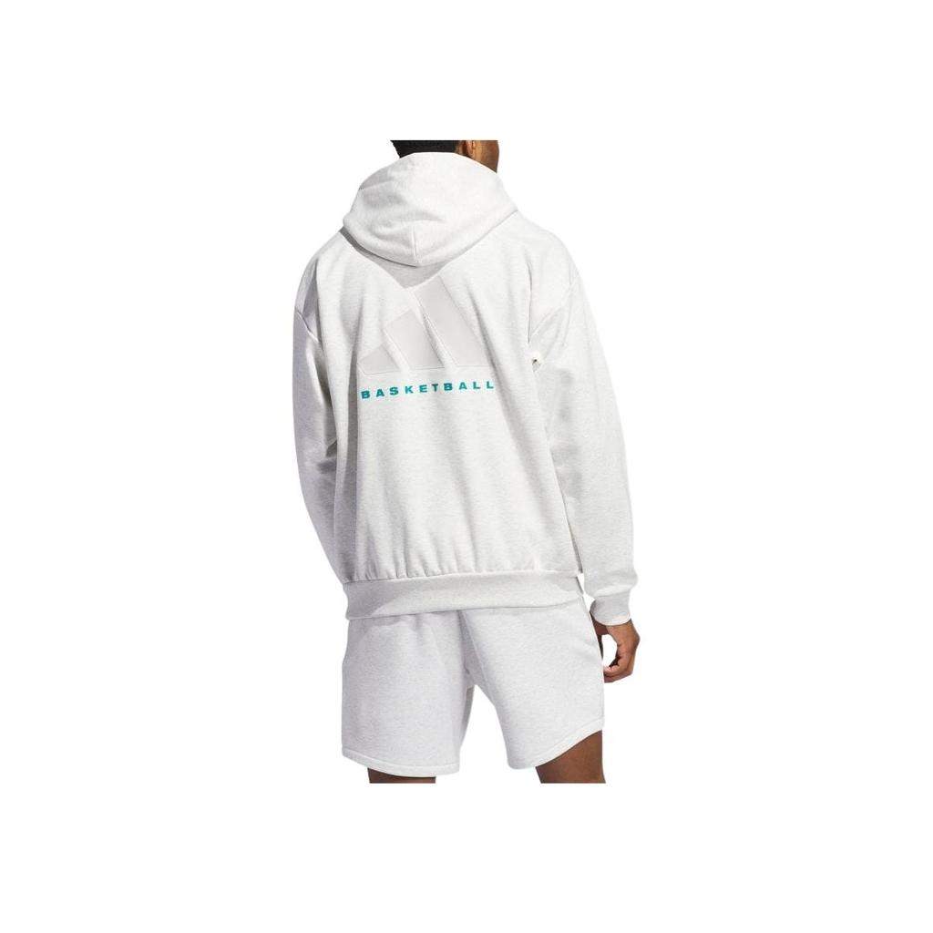 adidas Chapter 03 - The 2024 Collection Basketball Hoodie Unisex Hoodie Light-Grey IZ4912