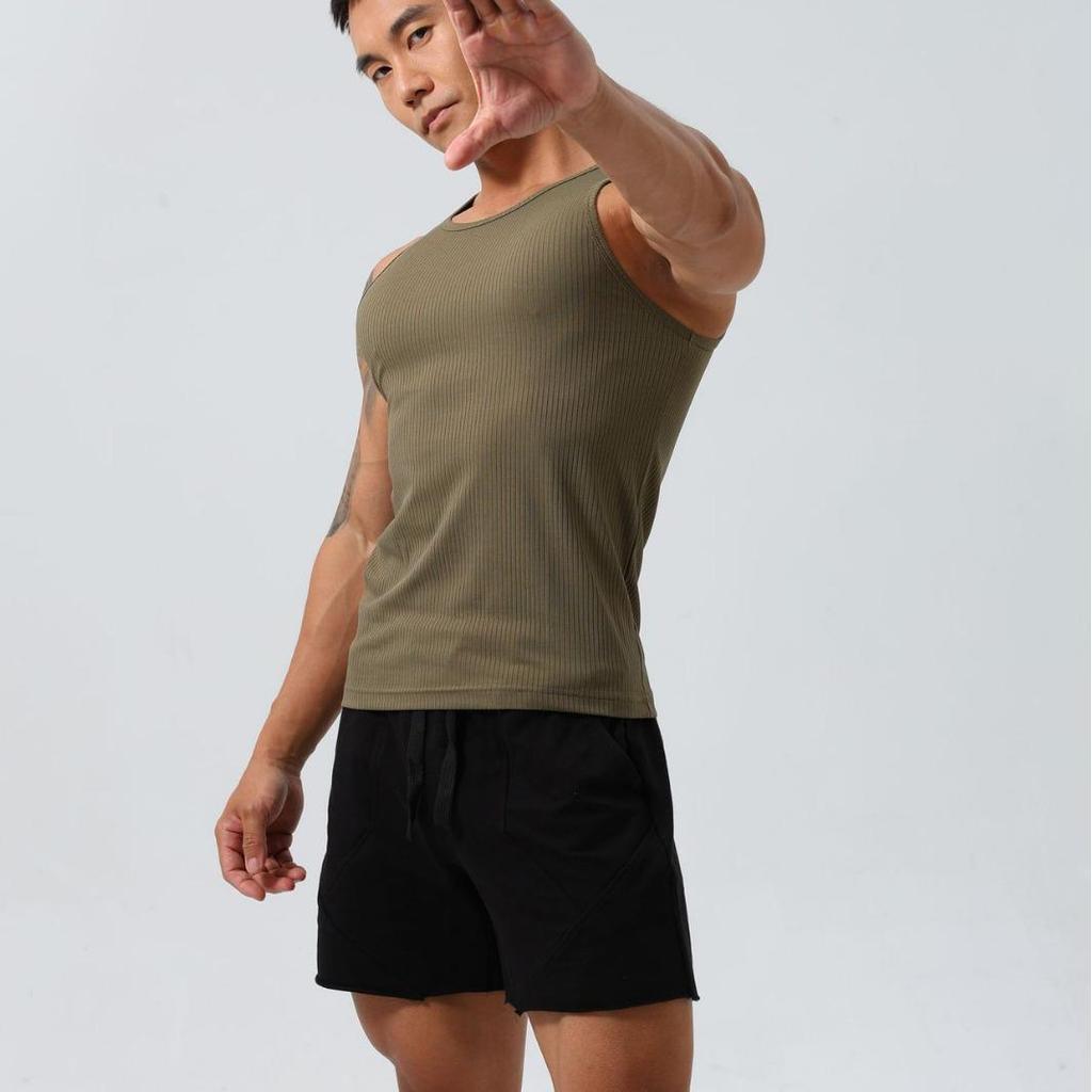 Men's Quick-Dry Tight Sports Tank Top for Fitness & Training
