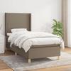 Slatted Bed Base with Mattress - Maison Exclusive - 80x200 Cm - Adjustable Headboard - Durable Fabric