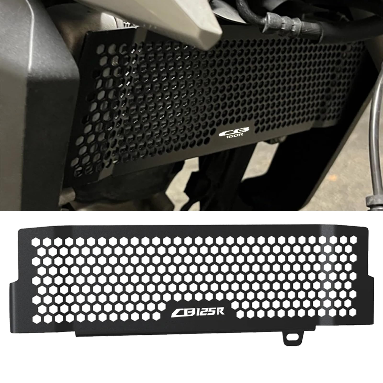 FOR CB125R CB 125R cb125r 2026 2025 2024 2023 Motorcycle Parts Radiator Grille Guard Radiator Core Guard cb125r 2022-2018 (A CB125R) чёрный