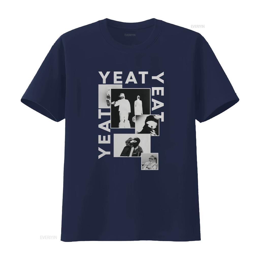 YEAT T Shirt Rapper Merch Uplyfe Nun Id Change Vintage Washed Comfortable Designer Clothes Graphic Slightly Stretched Soft
