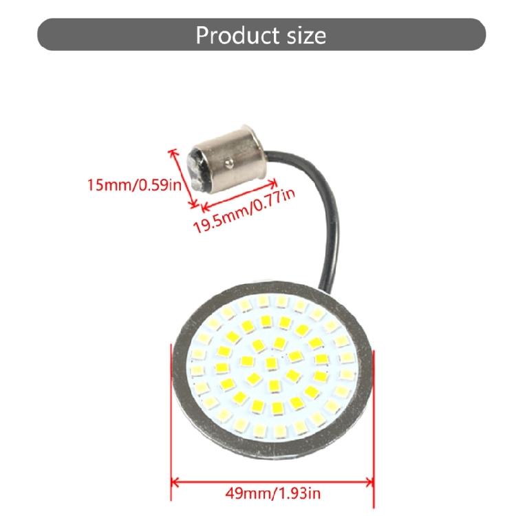 Motorcycle Turn Signals Lights Running Light Indicators Universally 48 LED Flowing Turn Signal Lights Waterproof