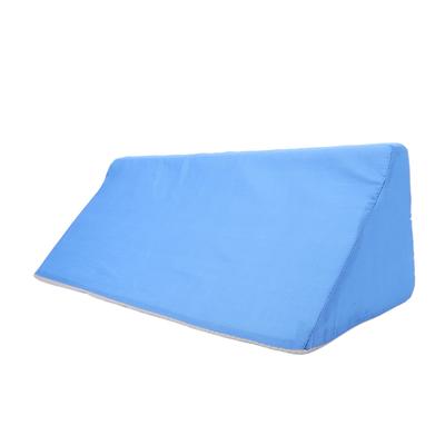 Travesseiro de cunha de posicionamento em forma de R para quem dorme de lado, antiderrapante, alinhamento corporal elevado, suporte de tornozelo