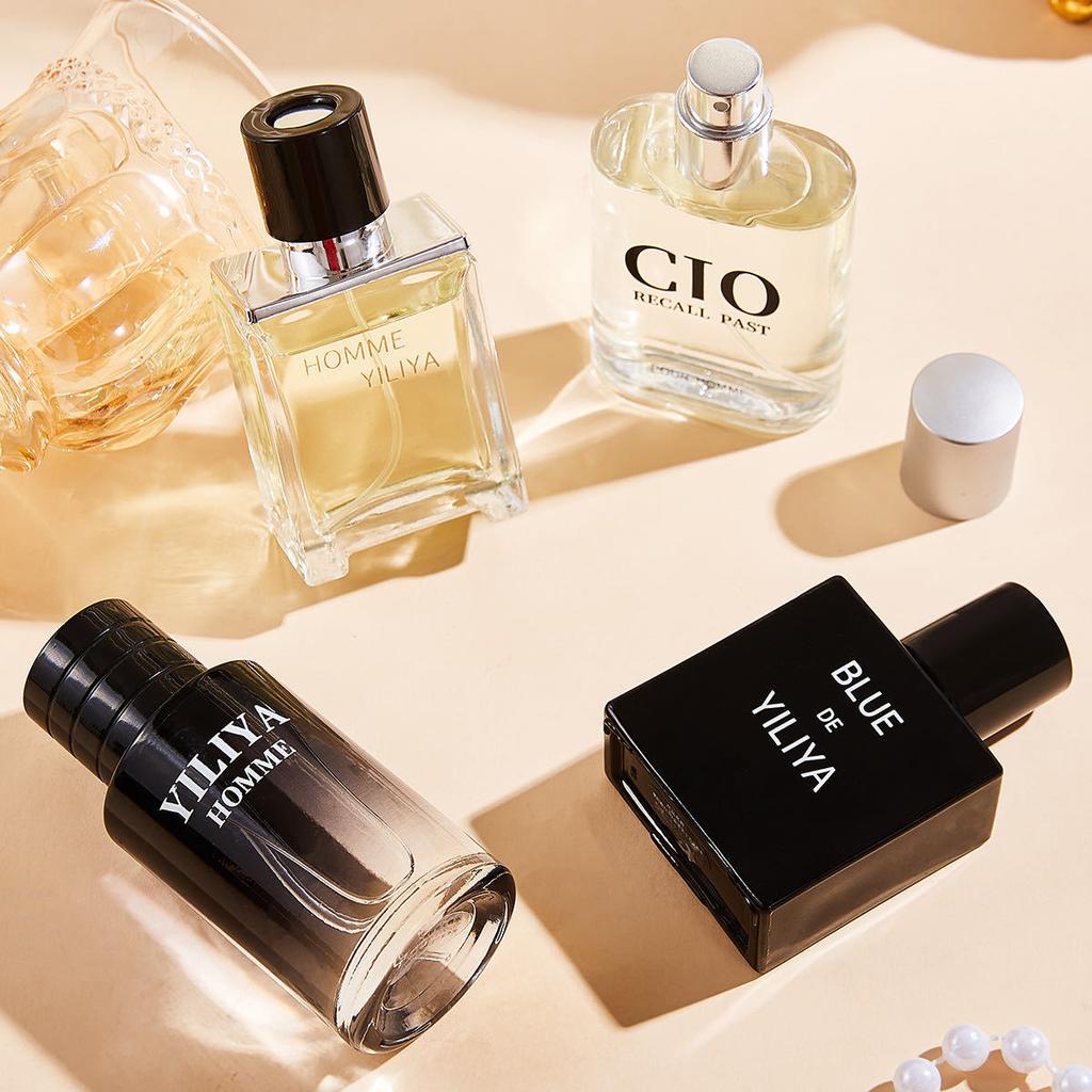 Perfume four-piece perfume blue earth love charm blue men's gift box perfume