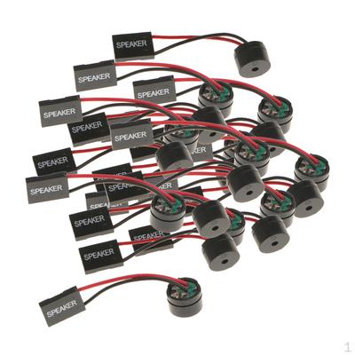 20 Pieces Computer Mini Speaker CPU Case Alarm Buzzer DIY