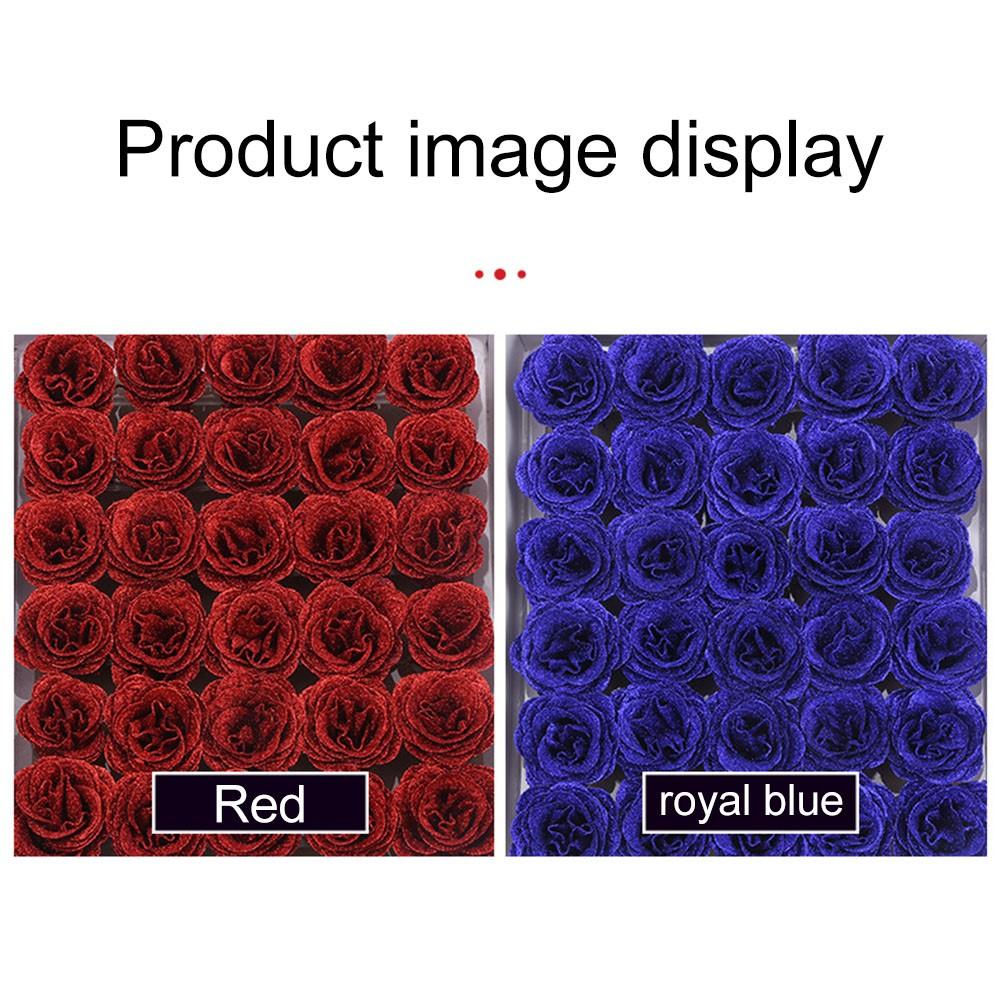 Fake Roses DIY Flowers with Stems for Wedding Bouquets Arrangement