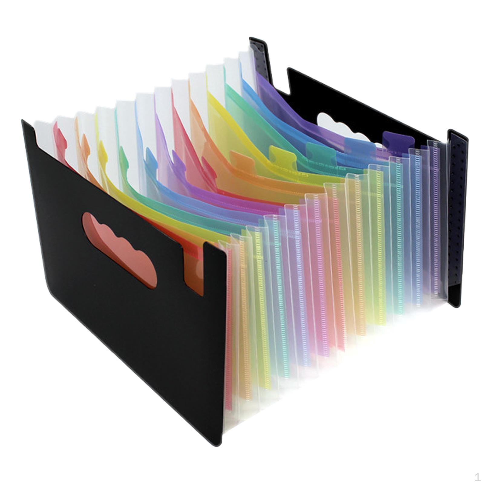 

Папка-регистратор формата А5 с 13 отделениями для организации документов дома и в офисе Style B