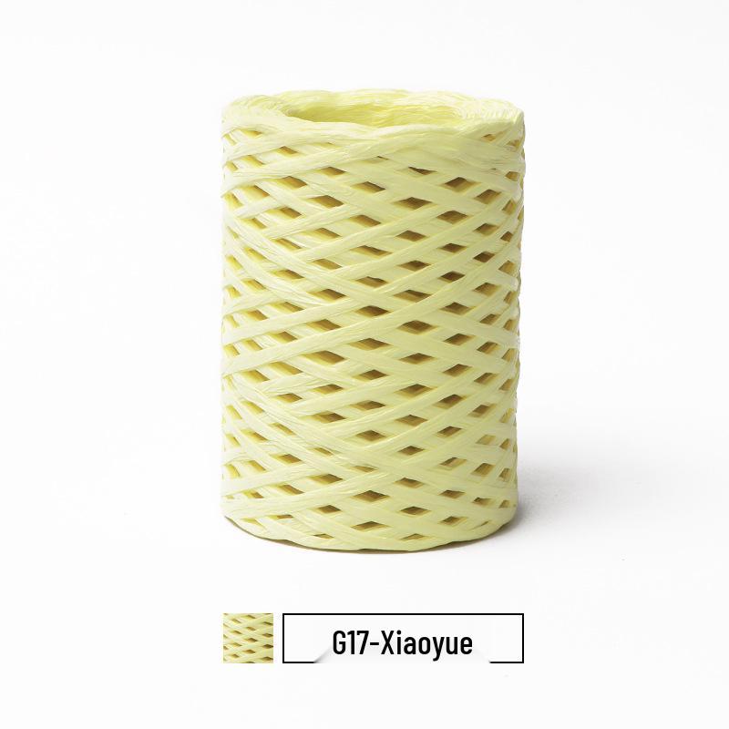 Cotton Raffia Yarn for Crocheting and Knitting Summer Hats and Bags