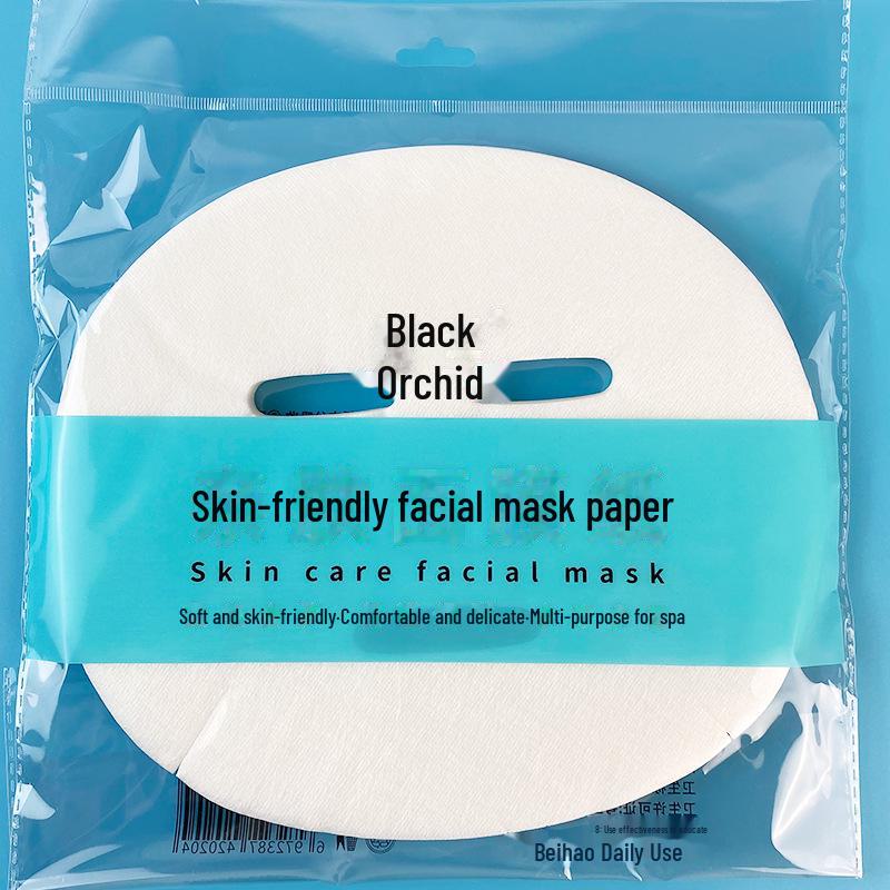 Hedvábný papír na masku: Tenký, šetřící vodu, šetrný k pokožce, bez víček, ideální pro DIY a salonní použití.