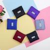Solid Color Foldable Shopping Bag Eco Reusable Tote Oxford Fabric Casual Large-capacity Shopping Bag Home Storage Bag Supplies CLE