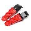 Motorcycle CNC Foot Pegs Rear Passenger Footrests Fit For Yamaha MT07 MT 07 MT-07 2014-   With Laser