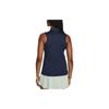 Nike Solid Color Slim Fit Sleeveless Polo Shirt Women tops Blue DH2313-451
