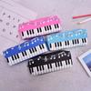 Cloth Musical Pencil Cases Student Pencil Case Piano Note Pencil Bag Musical Note Piano Pouch