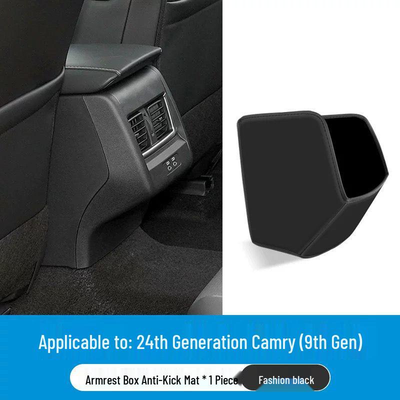 Toyota Camry 8th/9th Gen Armrest Box Kick Pad & Rear Air Vent Protector
