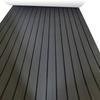 35.4"X94.5" Dark Gray With Black Stripes EVA Foam Teak Sheet Marine Flooring Yacht Synthetic Boat Decking Self-Adhesive Pad