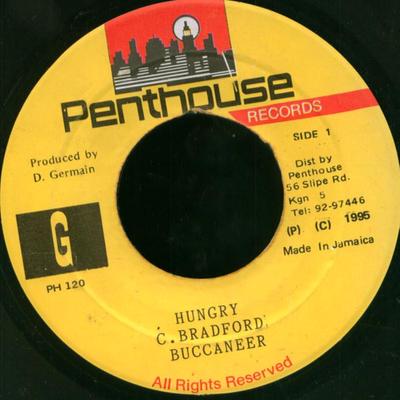 7inch Record BUCCANEER - Hungry PH120 Penthouse Recor 1995 Jamaica Reggae, Ska & Dub Used