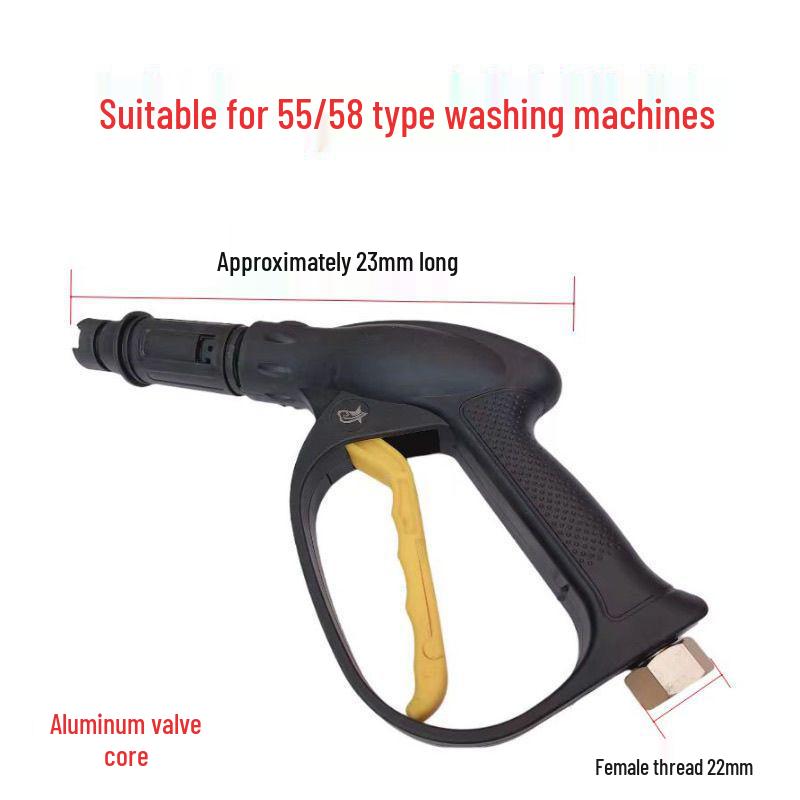 High-Pressure Car Wash Machine Gun Head - Black Cat Models 280/380/55/58 Accessories