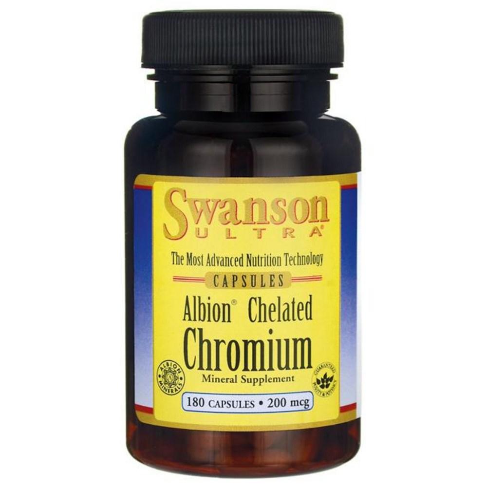 Swanson Ultra Chromium 200mcg Capsules 1 pcs 180