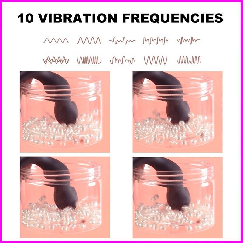 Male Prostate Massager 10 Speed Anal Vibrators for Men Male Masturbator Prostate Massage Remote Control Anal Butt Plug Erotic Adult SexToy for Women